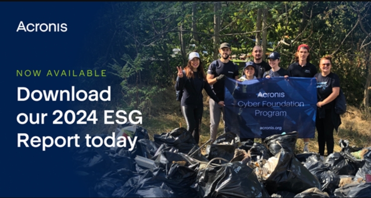 Acronis ESG Report